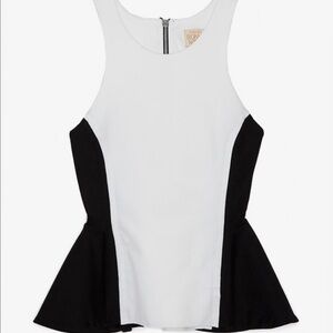 Torn by Ronny Kobo peplum top